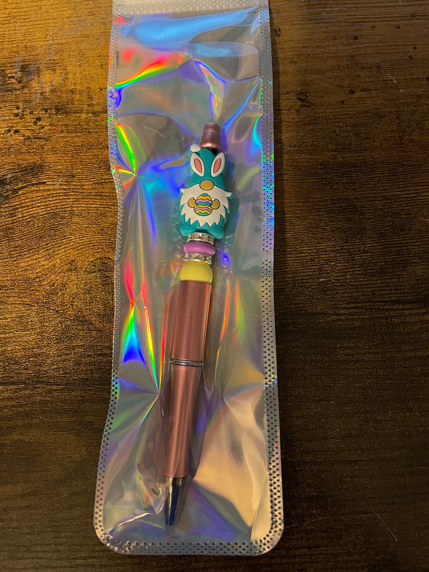 Teal Bunny Pen