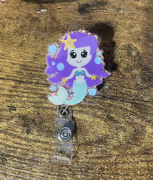 Mermaid Badge Reel