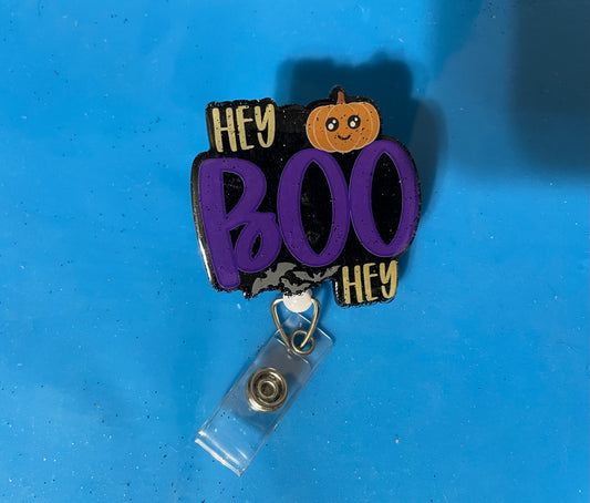 Hey Boo Hey Badge Reel