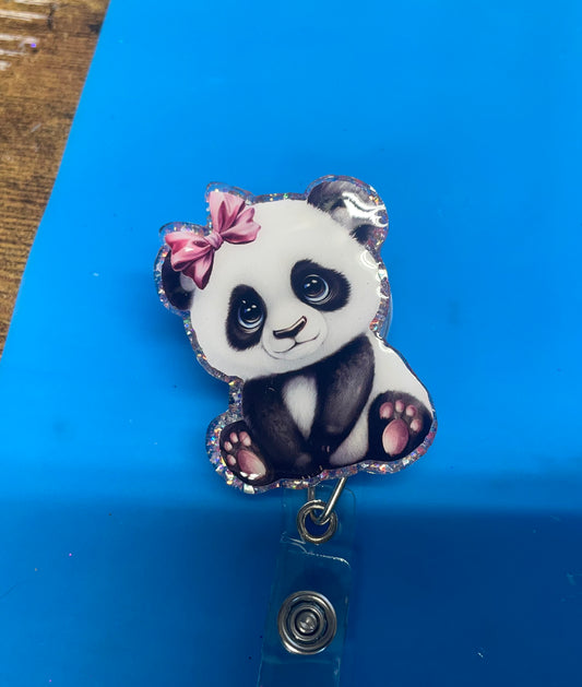 Girl Panda Badge Reel