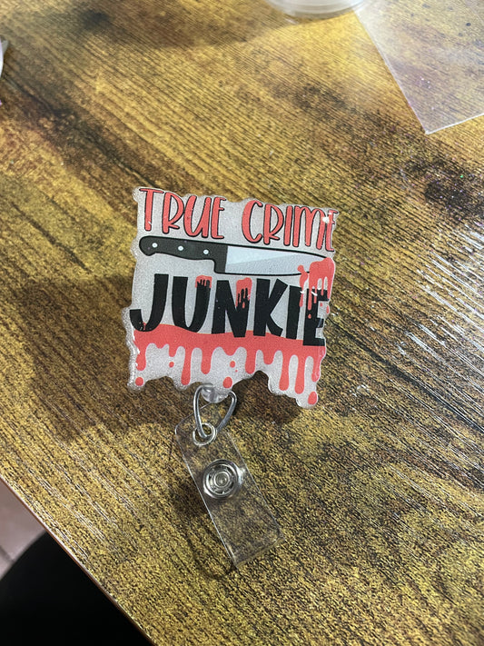 True Crime Junkie Badge Reel