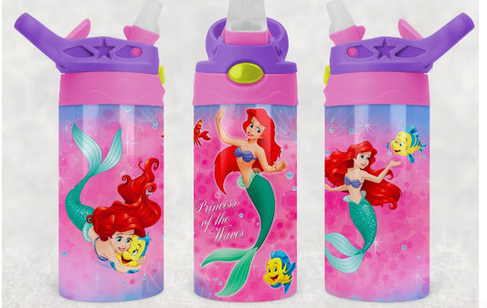 12oz Mermaid Water Bottle