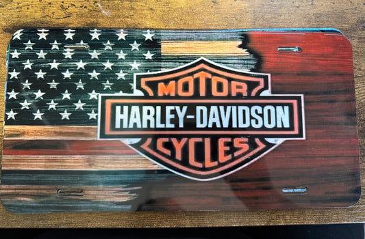 Harley License Plate