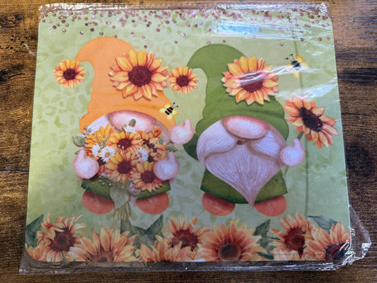 Gnome Sunflower Mousepad