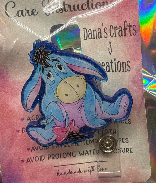Eeyore Badge Reel