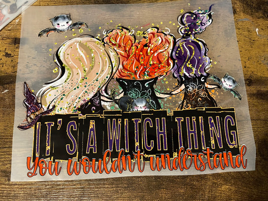 Adult It’s a Witch Thing DTF