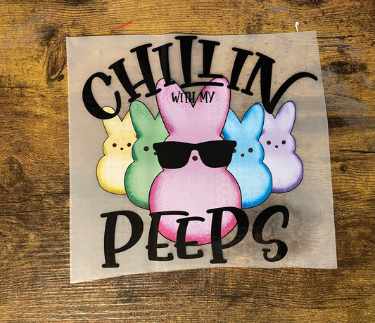 Chillin with my Peeps DTF