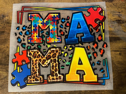 Adult Mama Autism DTF