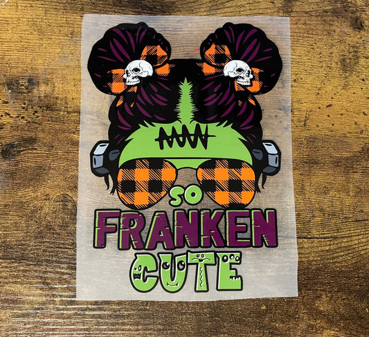 Youth So Franken Cute DTF