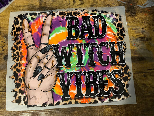 Adult Bad Witch Vibes DTF