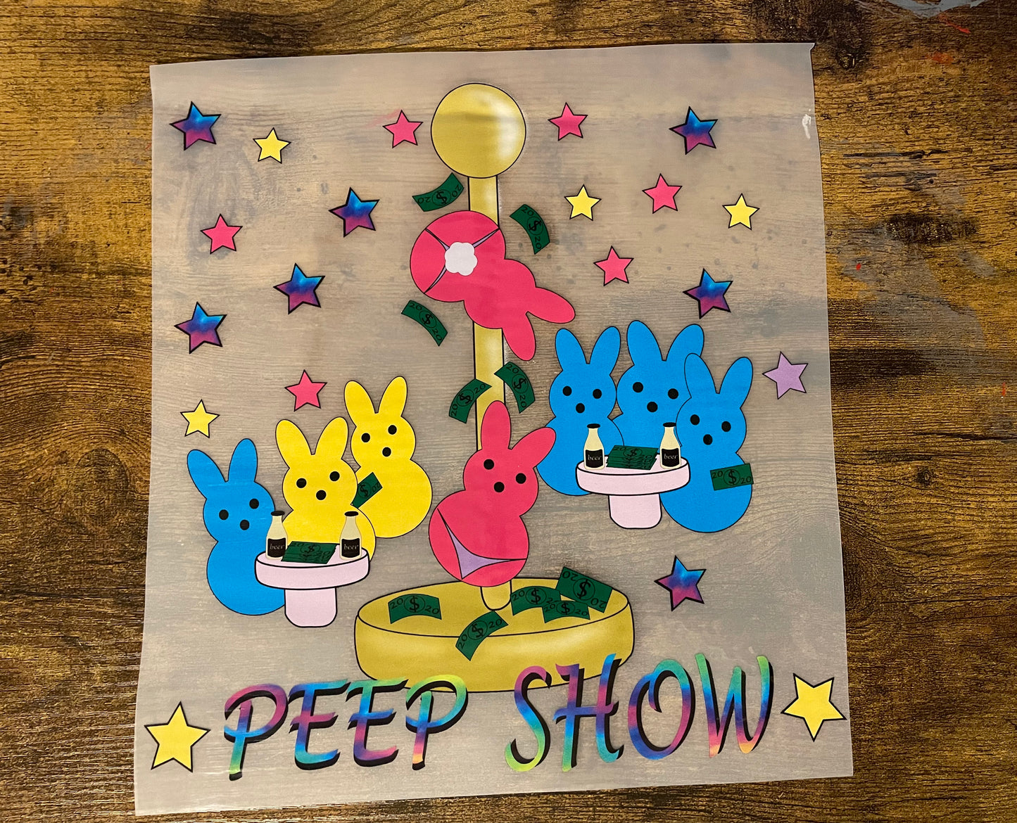 Adult Peep Show DTF