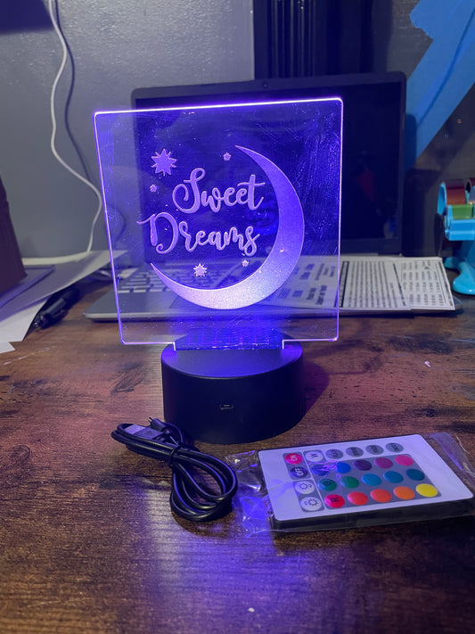 Sweet Dreams Night Light