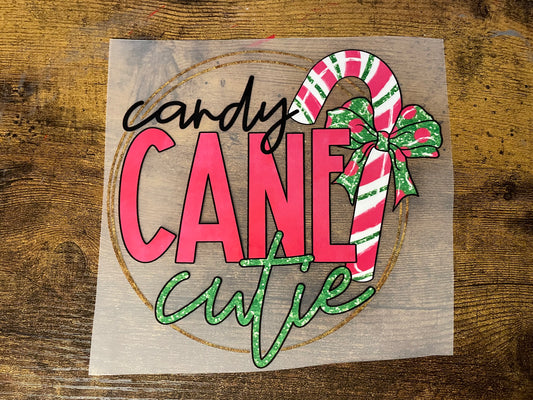 Candy Cane Cutie DTF