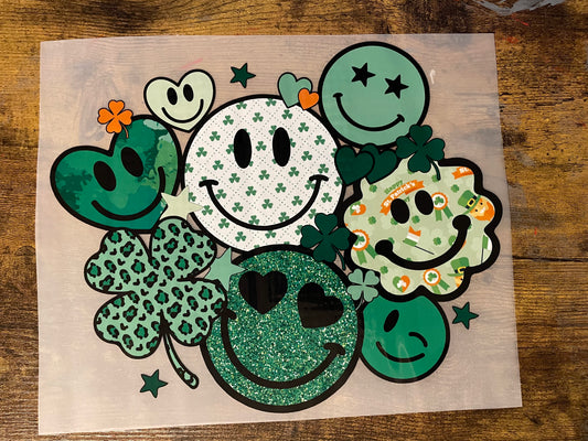 St Patrick’s Day Smile DTF